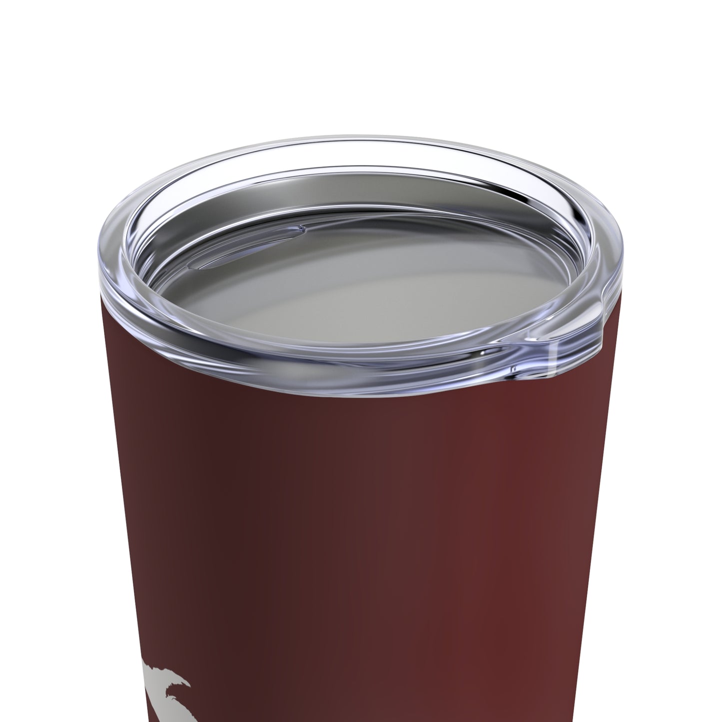 Michigan Upper Peninsula Tumbler (w/ UP Outline) | Cherrywood - 20oz