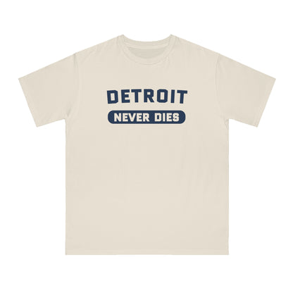 'Detroit Never Dies' T-Shirt | Unisex Organic