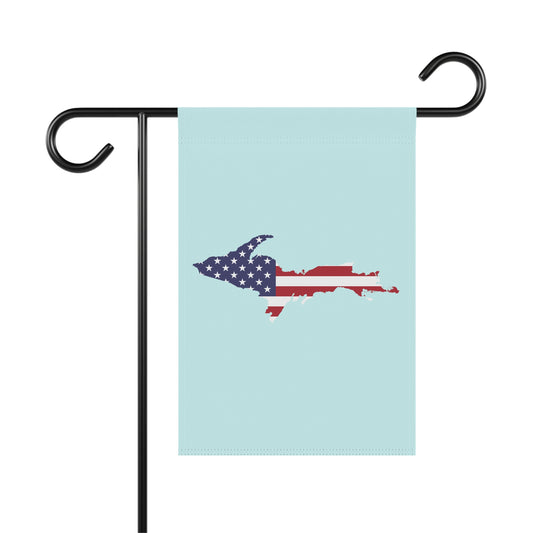 Michigan Upper Peninsula Home & Garden Flag (w/ UP USA Flag) | Cyan