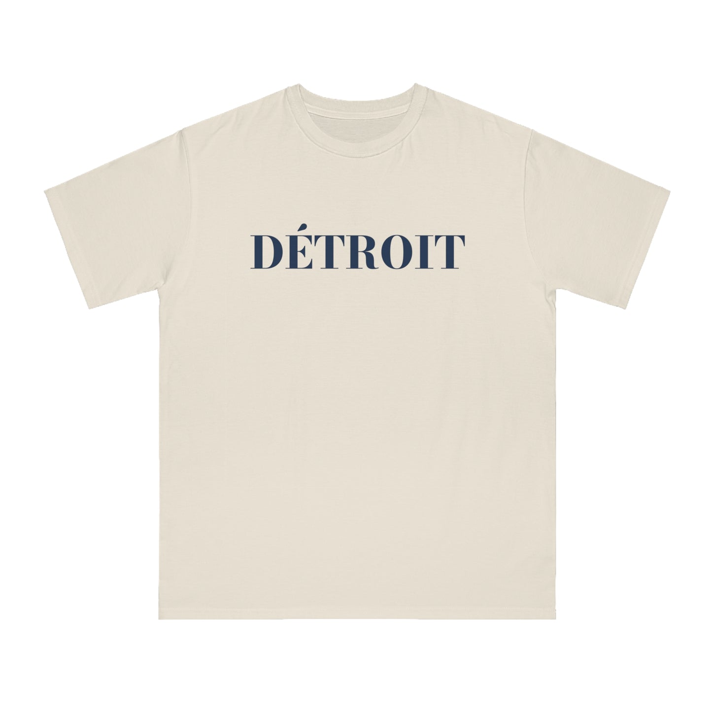 'Detroit' T-Shirt (Didone Font) | Organic Unisex