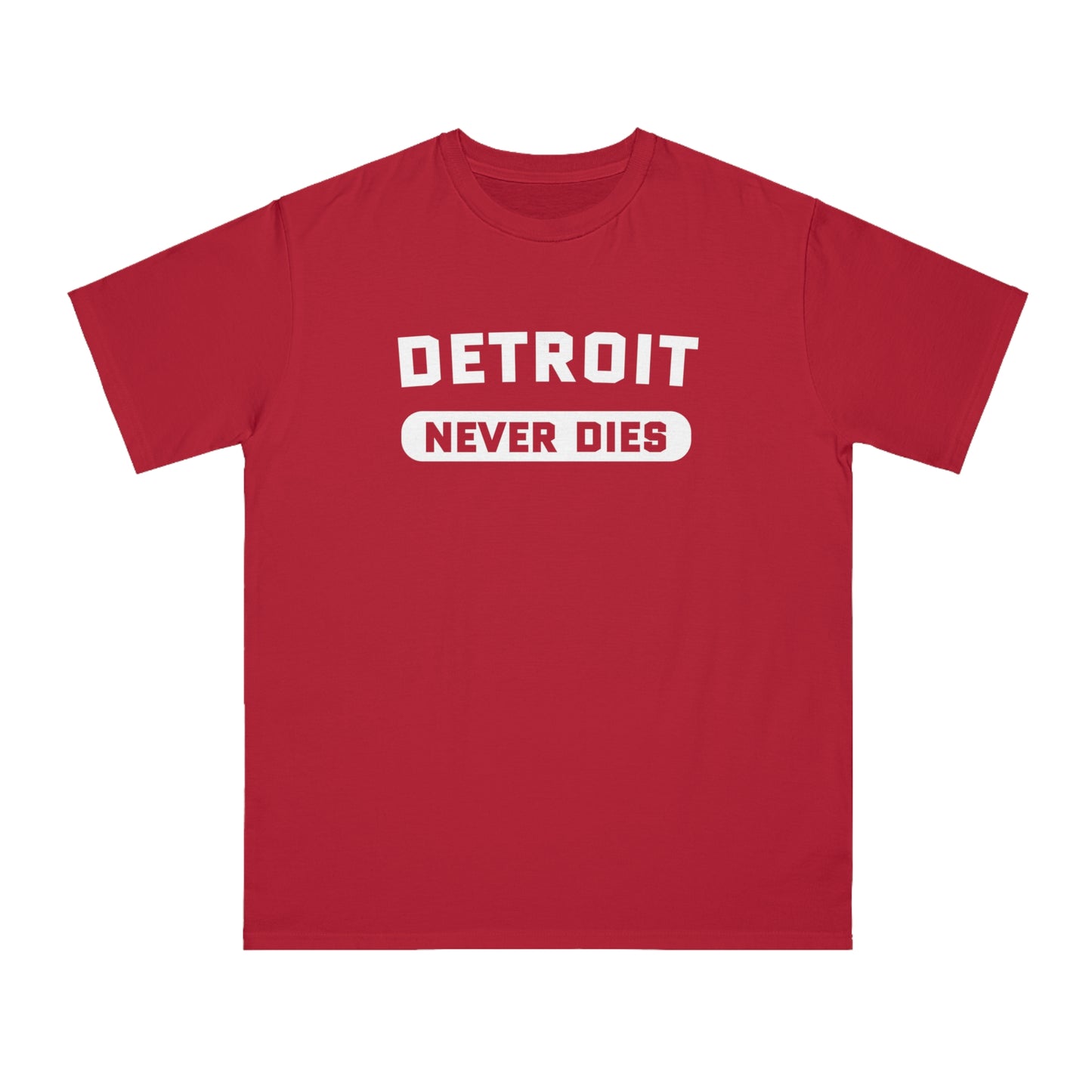 'Detroit Never Dies' T-Shirt | Unisex Organic