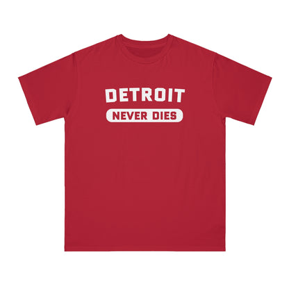 'Detroit Never Dies' T-Shirt | Unisex Organic