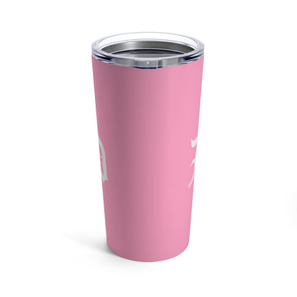 Detroit 'Old English D' Tumbler | '67 Caddie Pink - 20oz