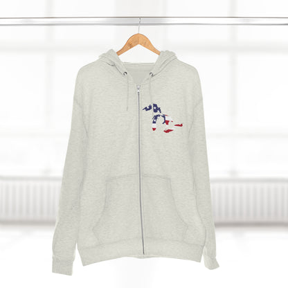 Great Lakes Hoodie (Patriotic Edition, Mini) | Unisex Full Zip