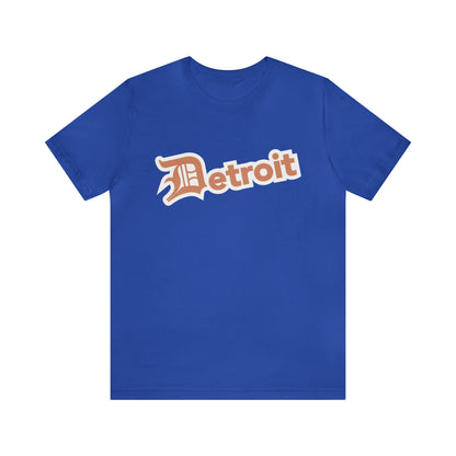 'Detroit' T-Shirt (Copper w/ Old English 'D') | Unisex Standard