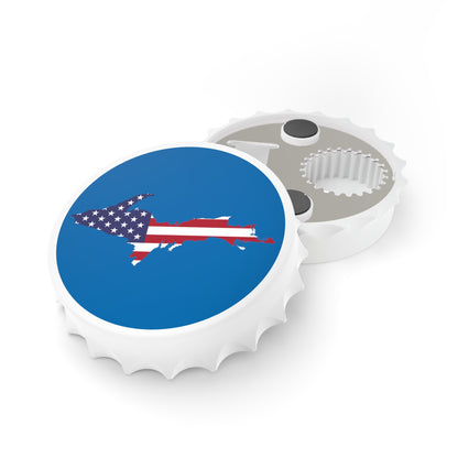 Michigan Upper Peninsula Bottle Opener (w/ UP USA Flag ) | Azure