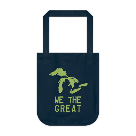 Great Lakes 'We The Great' Heavy Tote | Gooseberry Green