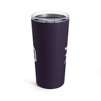 Detroit 'Old English D' Tumbler | Blackcurrant - 20oz