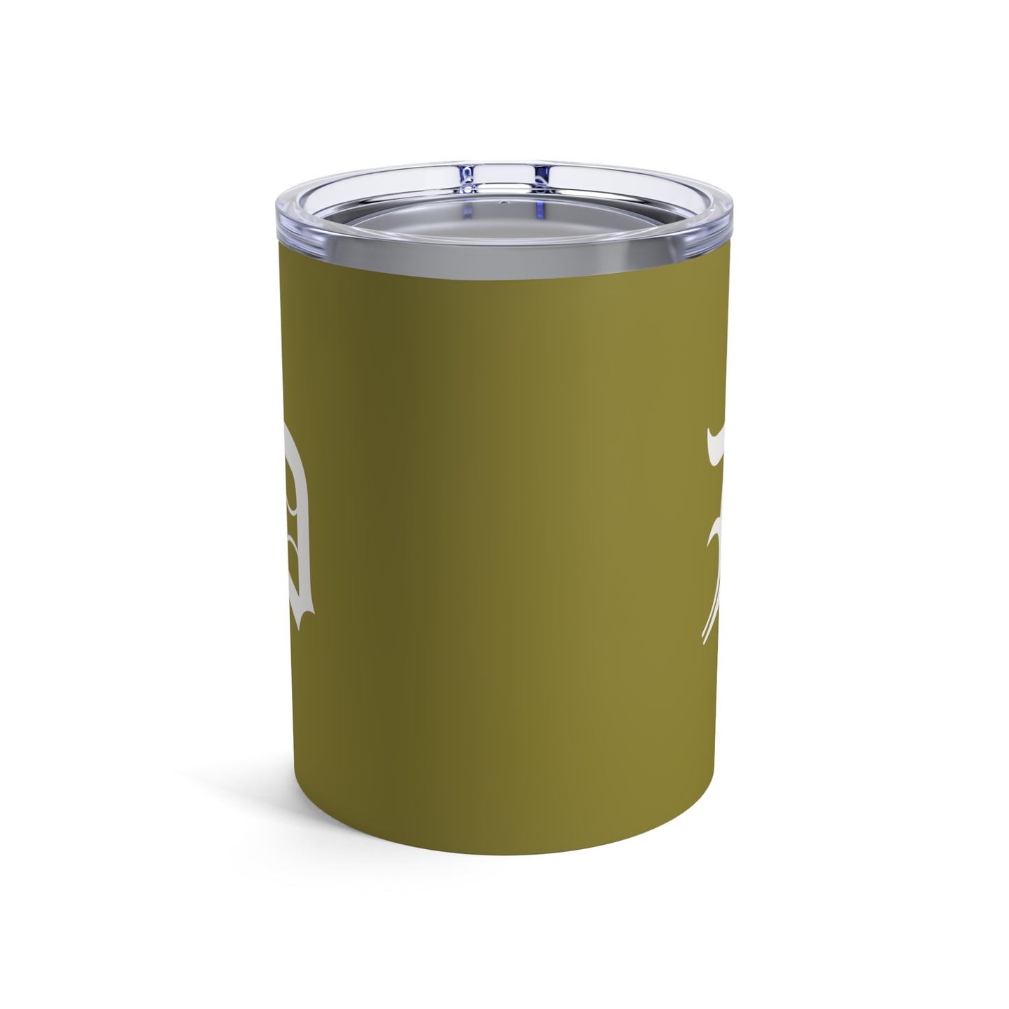 Detroit 'Old English D' Tumbler | Scrub Gold - 10oz