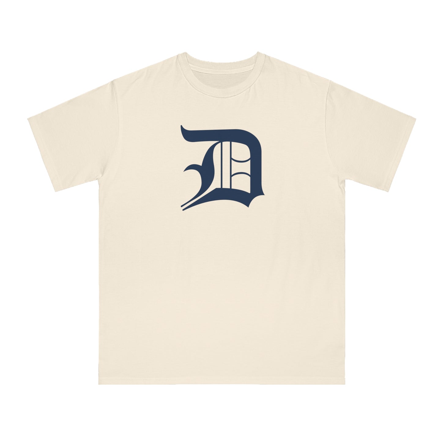 Detroit 'Old English D' T-Shirt | Unisex Organic