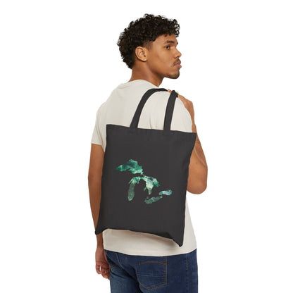 Great Lakes Light Tote Bag (Jade Edition)