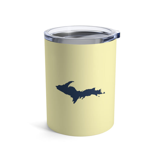 Michigan Upper Peninsula Tumbler (w/ UP Outline) | Canary Yellow - 10oz