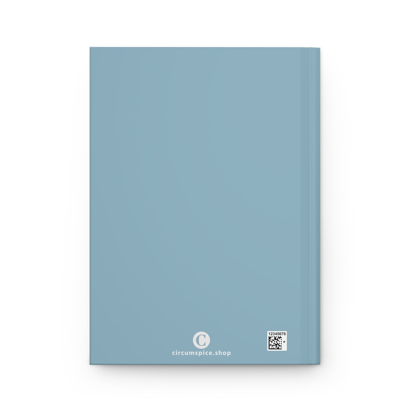 Michigan Upper Peninsula Hardcover Journal (Opal Blue w/ Plum Outline) | Ruled - 150pgs