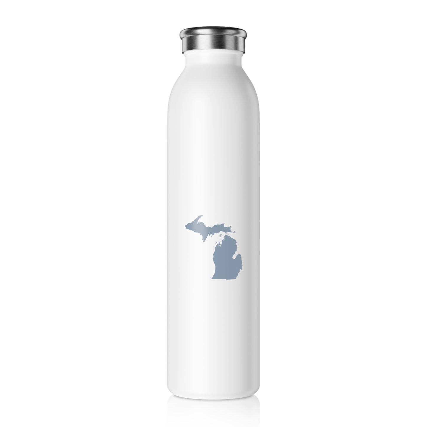 Michigan Water Bottle (w/ B-24 Grey Outline) | 20oz Double-Walled
