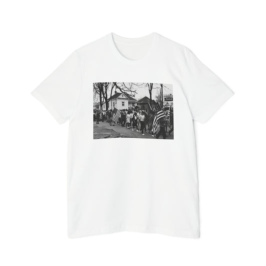 'Selma to Montgomery March' Photo T-Shirt (Pettus, 1965) | Made in USA