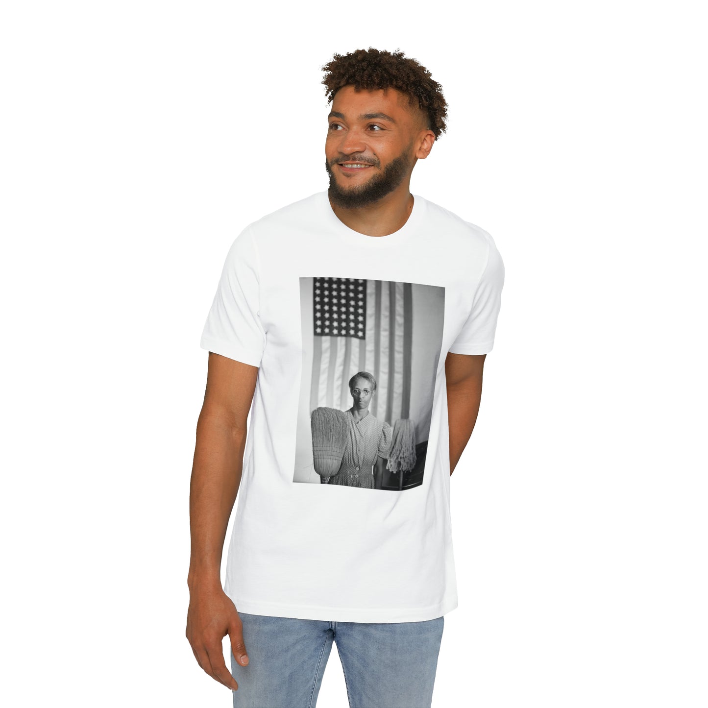 'American Gothic' Photo T-Shirt (Parks, 1942) | Made in USA