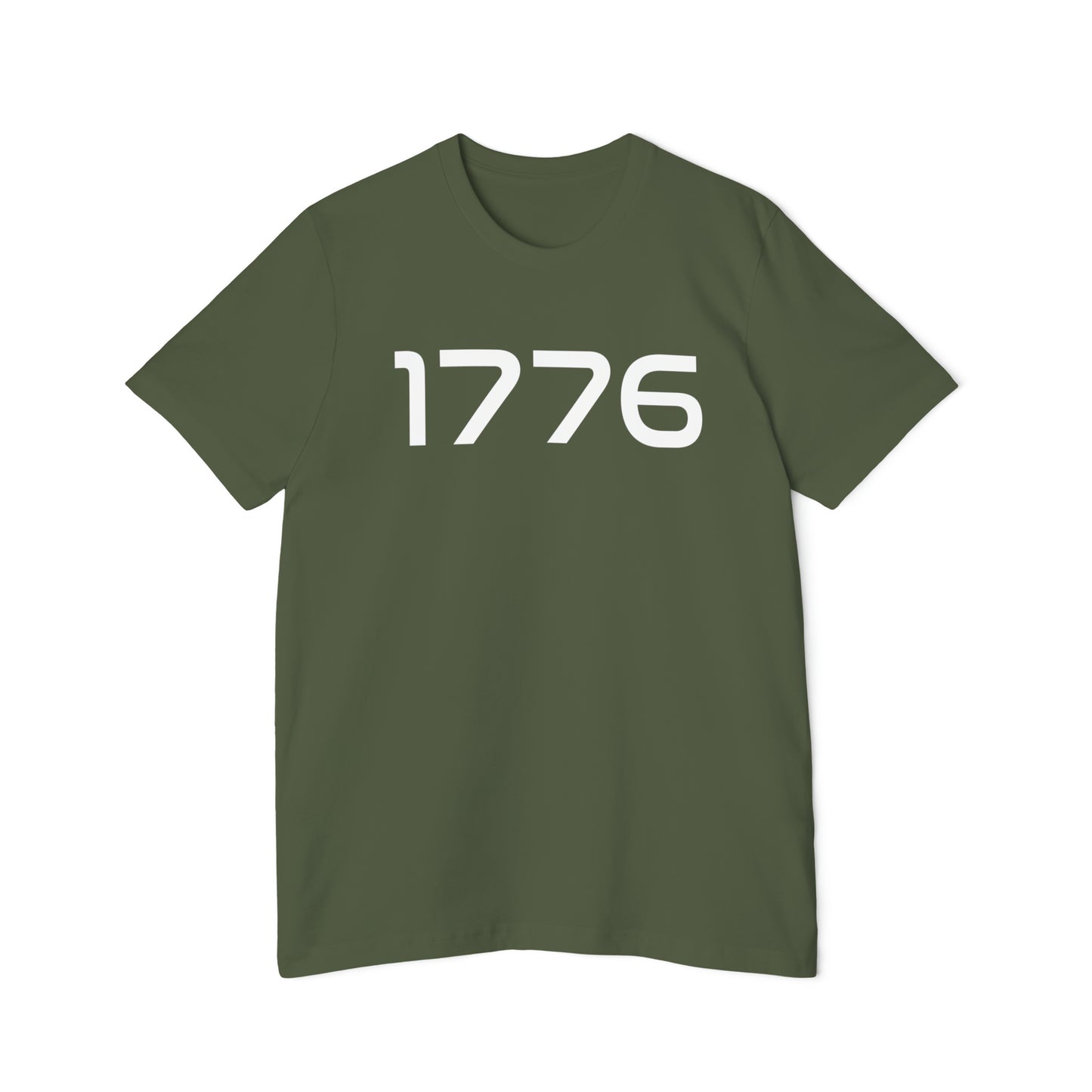 '1776' T-Shirt (Space Agency Font) | Made in USA