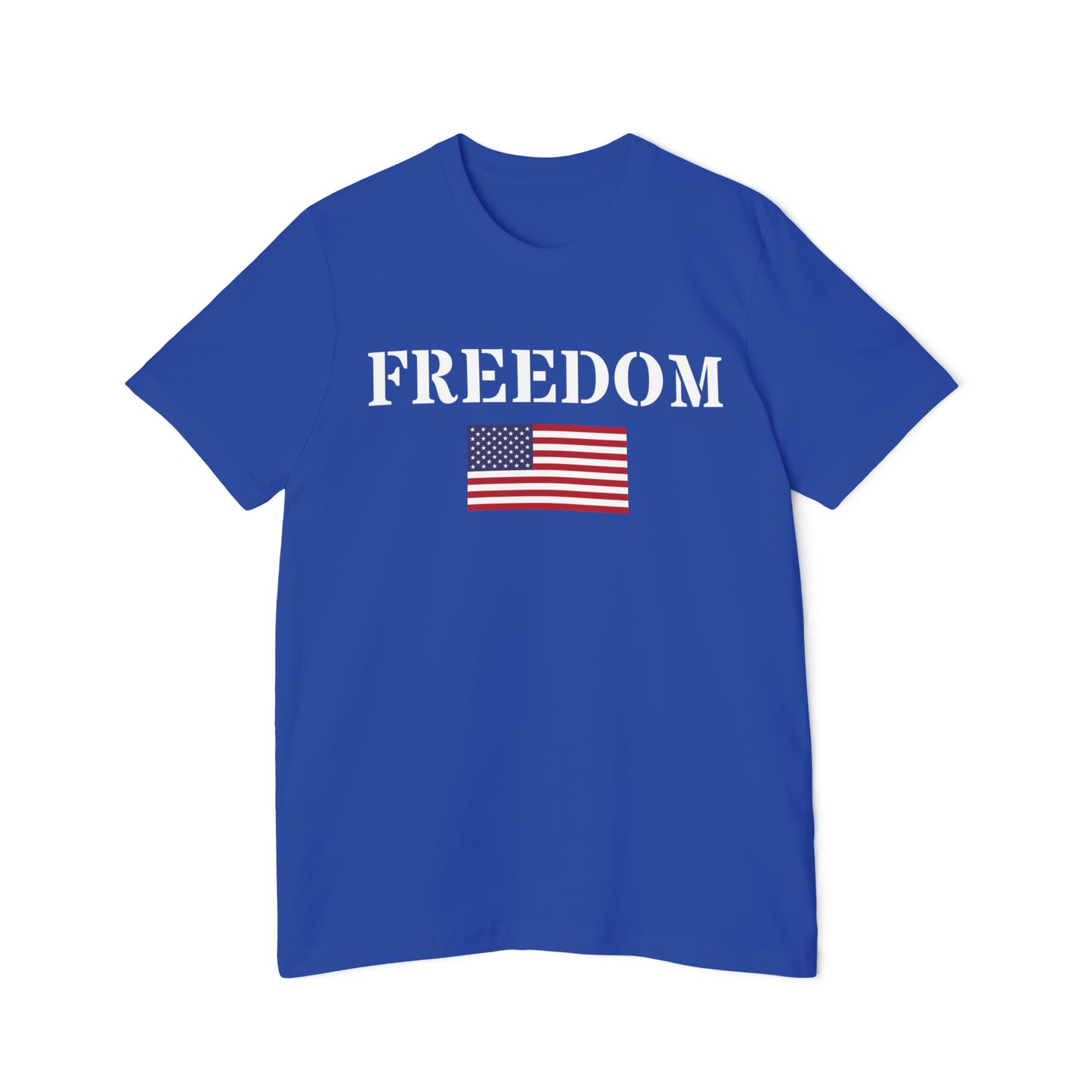 'Freedom' T-Shirt (Army Stencil Flag Edition) | Made in USA