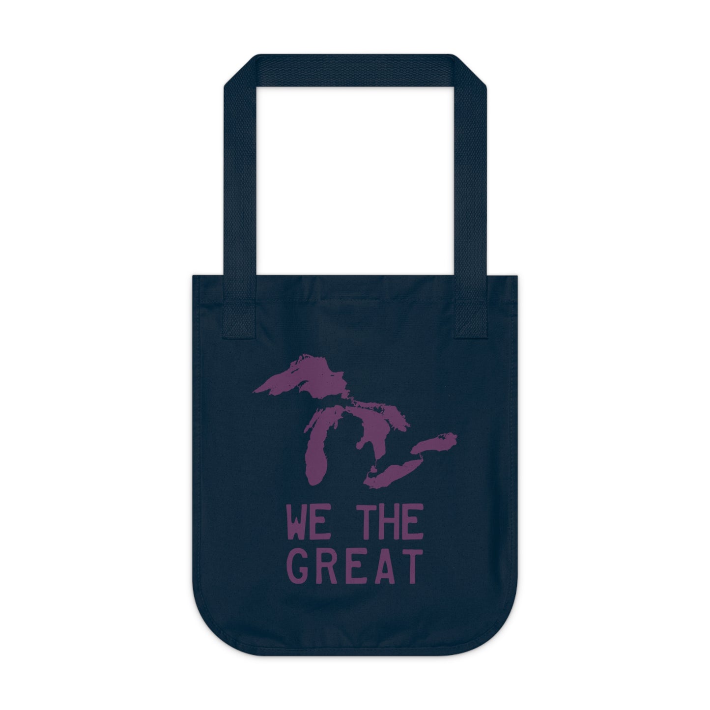 Great Lakes 'We The Great' Heavy Tote | Plum