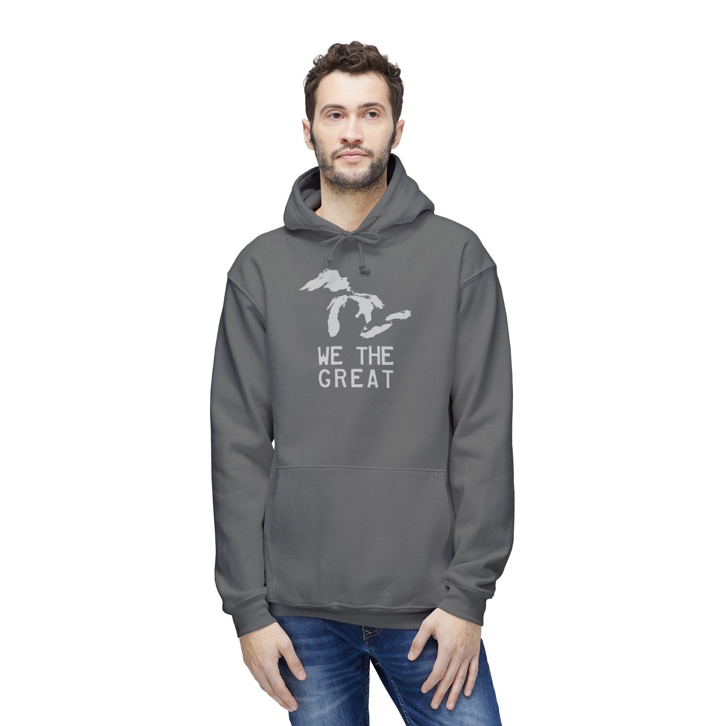 Copy of Great Lakes 'We The Great' Ultrapremium Hoodie | Made in USA - Platinum