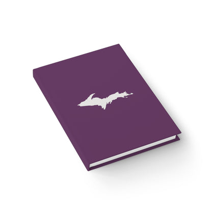 Michigan Upper Peninsula Blank Sketchbook (w/ UP Outline) | Plum