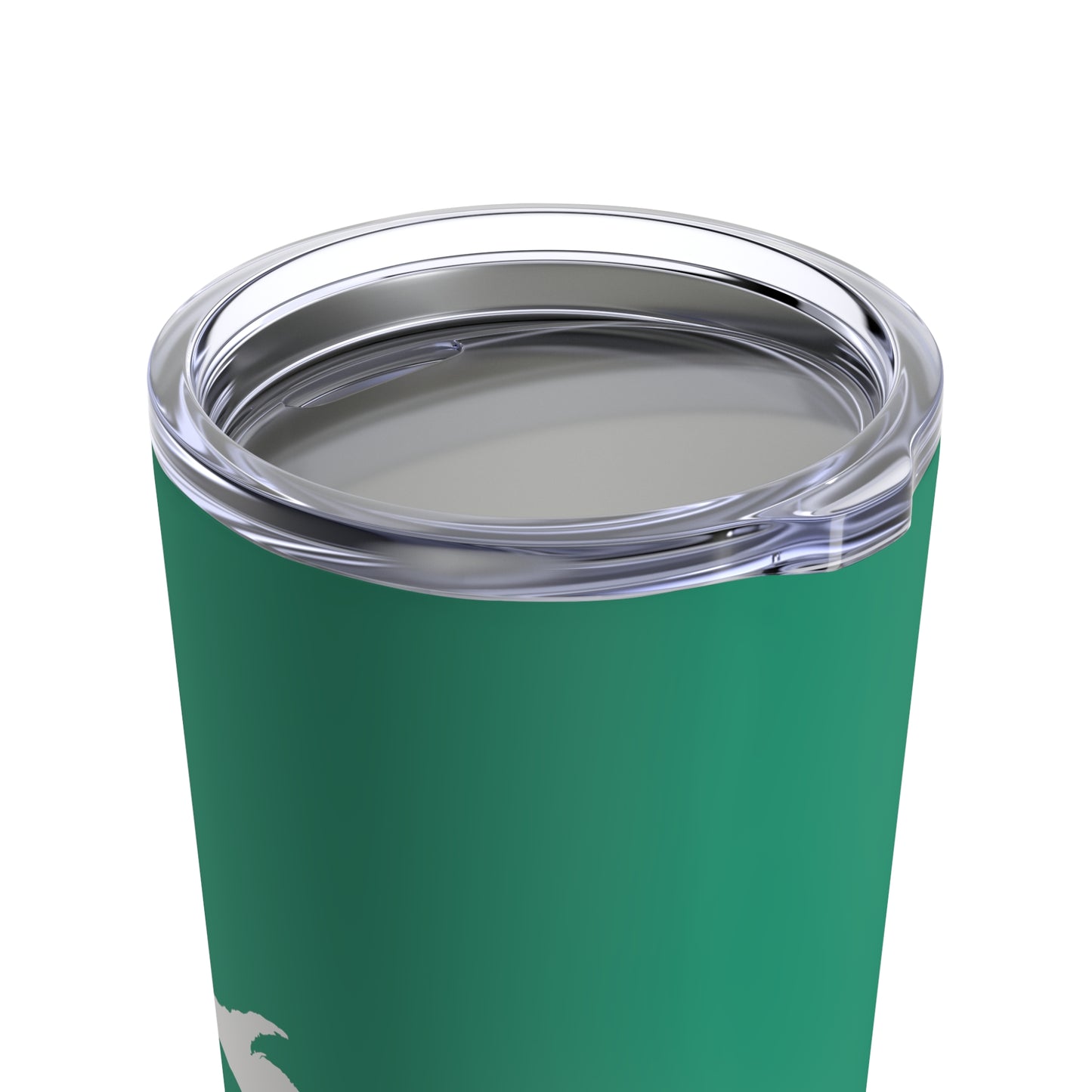 Michigan Upper Peninsula Tumbler (w/ UP Outline) | Emerald Green - 20oz