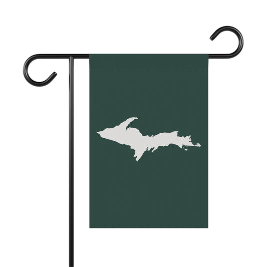 Michigan Upper Peninsula Home & Garden Flag (w/ UP Outline) | Laconic Green