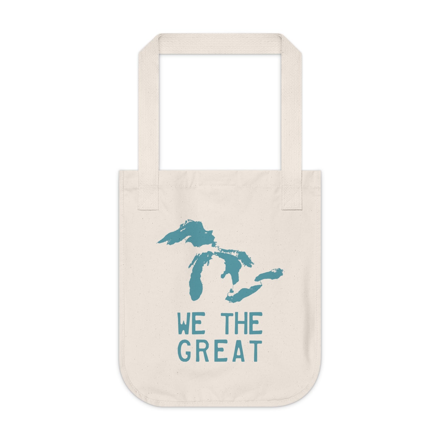 Great Lakes 'We The Great' Heavy Tote | Huron Blue