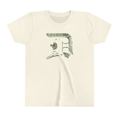 Detroit 'Old English D' T-Shirt (Benjamins Edition) | Youth Short Sleeve