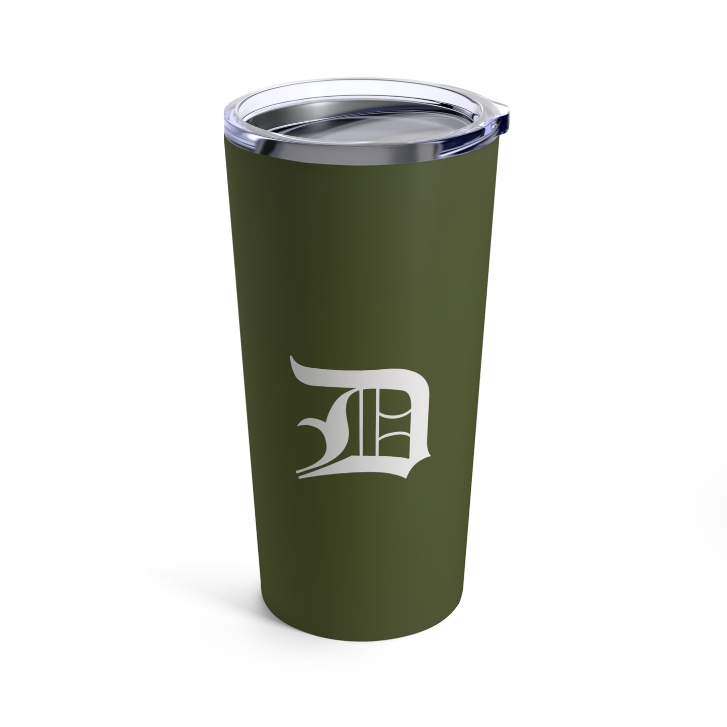 Detroit 'Old English D' Tumbler | Army Green - 20oz