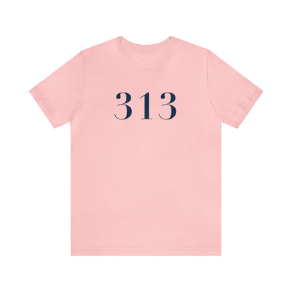 Detroit '313' T-Shirt (Didot Font) | Unisex Standard Fit