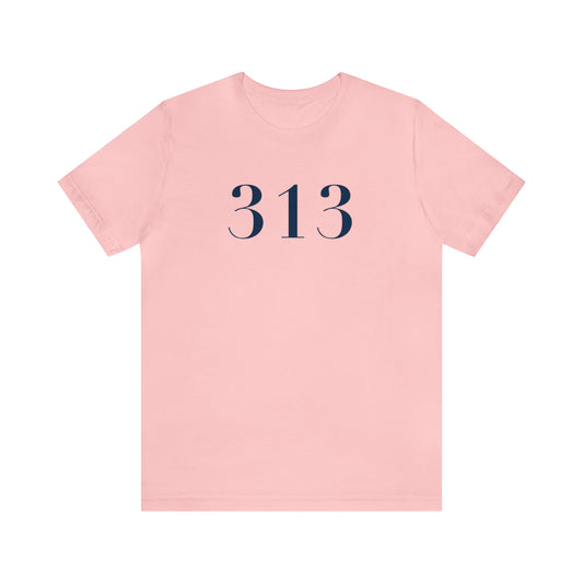 Detroit '313' T-Shirt (Didot Font) | Unisex Standard Fit