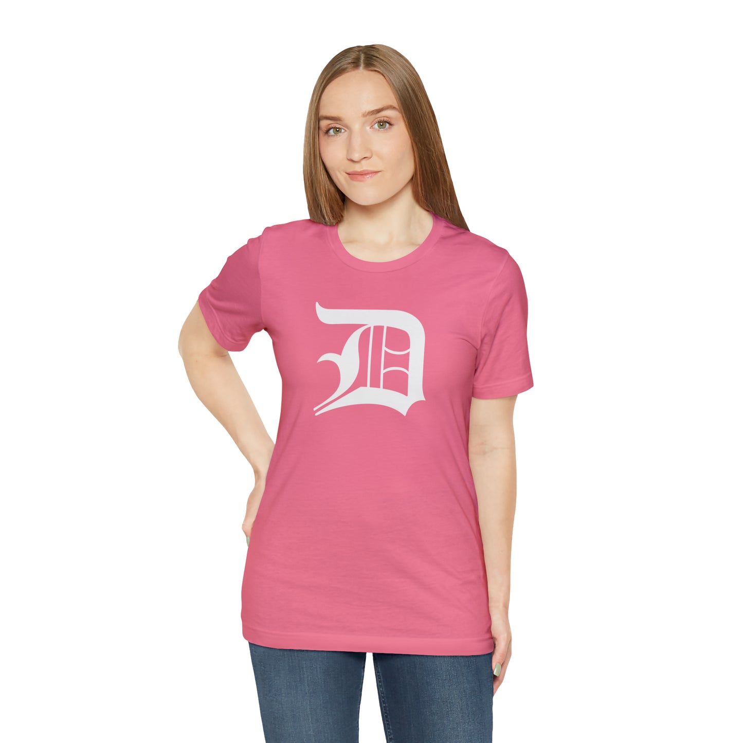 Detroit 'Old English D' T-Shirt | Unisex Standard