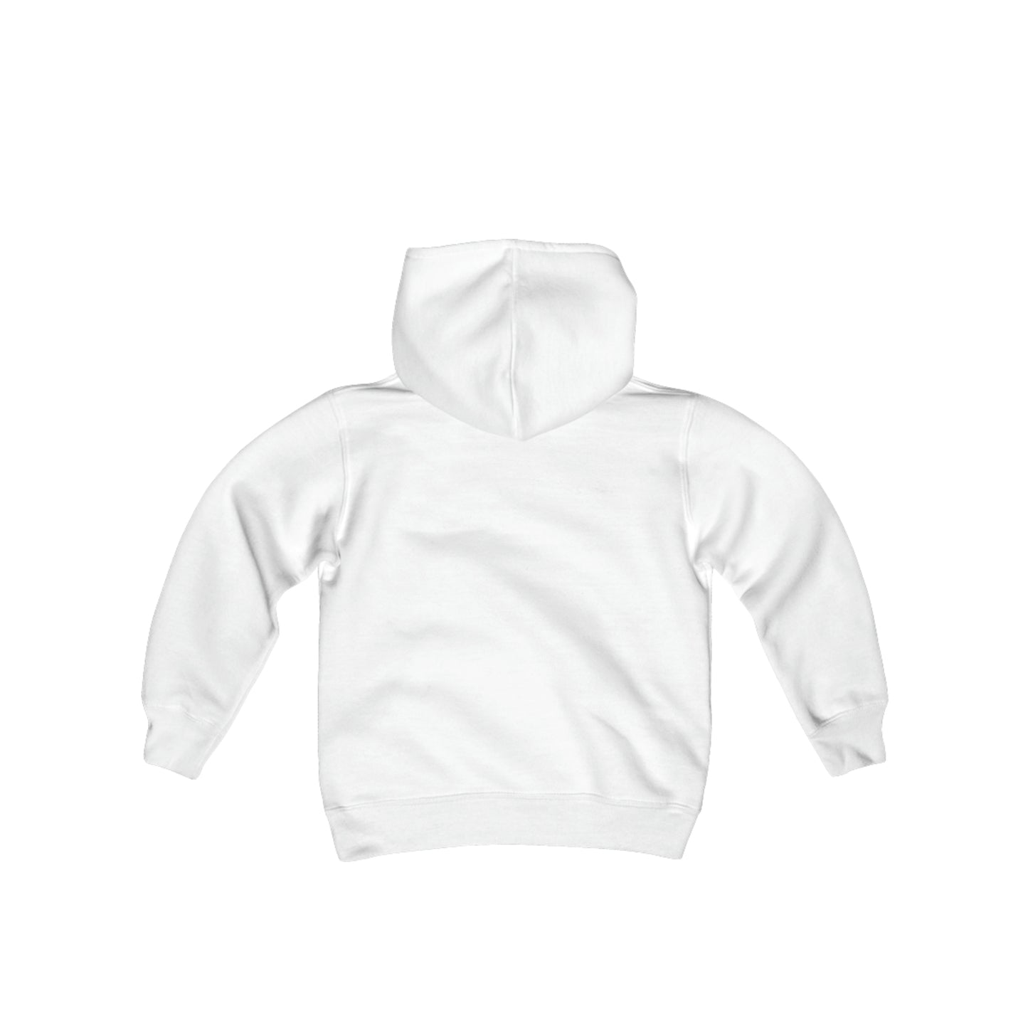 Detroit 'Old French D' Hoodie (Azure Full Body Outline) | Unisex Youth