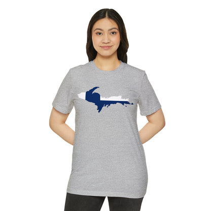 Michigan Upper Peninsula T-Shirt (w/ UP Finland Flag) | Unisex Recycled Organic