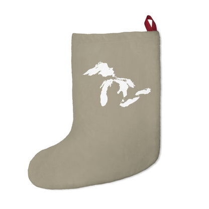 Great Lakes Christmas Stocking | Petoskey Beige