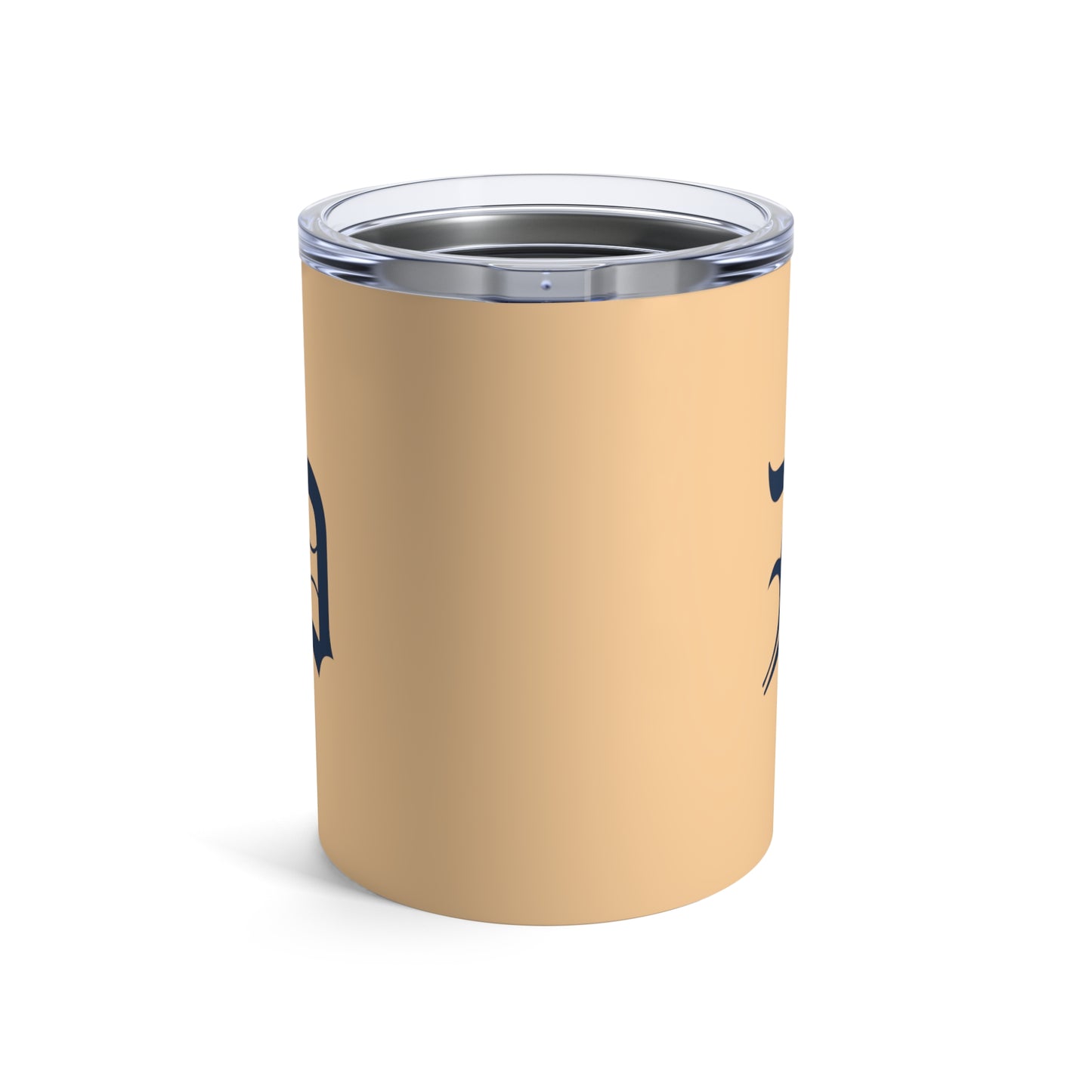 Detroit 'Old English D' Tumbler | Pale Apricot - 10oz