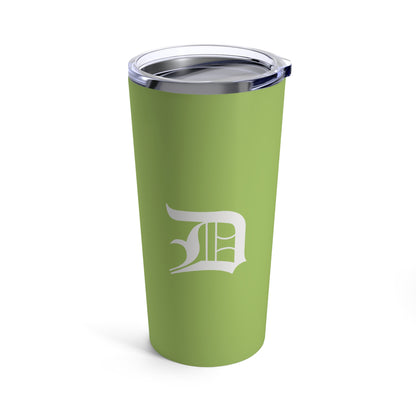 Detroit 'Old English D' Tumbler | Gooseberry Green - 20oz