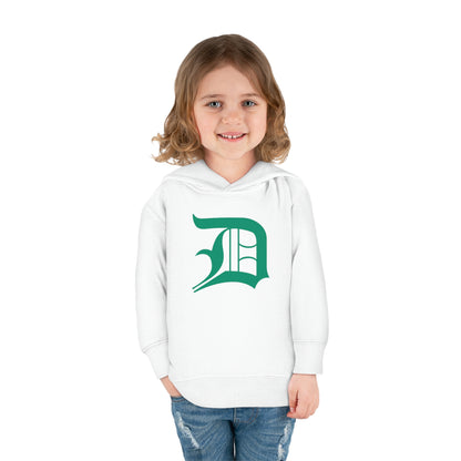 Detroit 'Old English D' Hoodie (Emerald Green) | Unisex Toddler