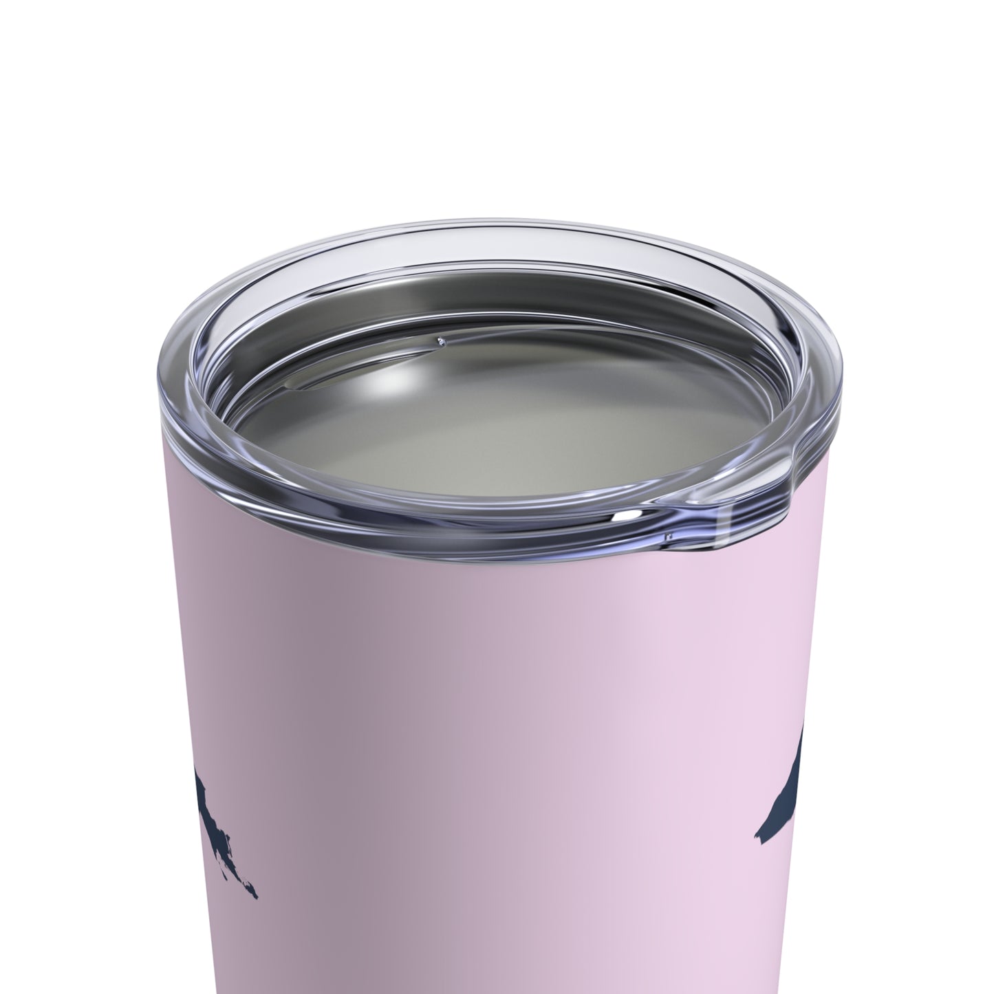 Michigan Upper Peninsula Tumbler (w/ UP Outline) | Pale Lavender - 10oz