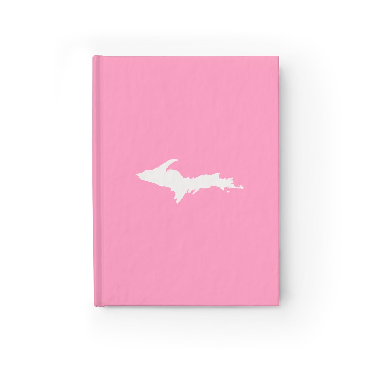 Michigan Upper Peninsula Blank Sketchbook (w/ UP Outline) | '67 Caddie Pink