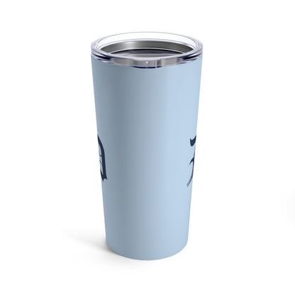 Detroit 'Old English D' Tumbler | Light Blue - 20oz