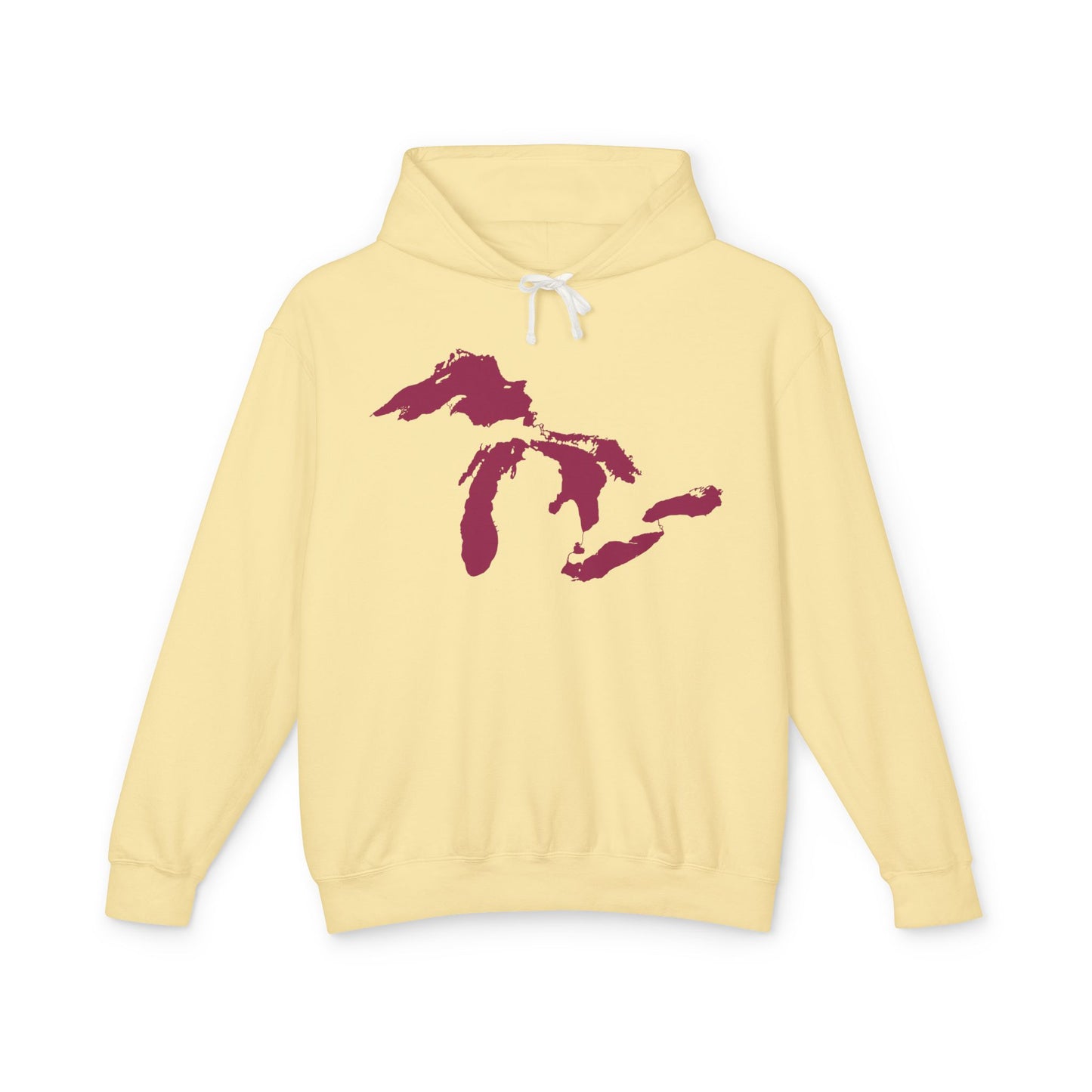 Great Lakes Lightweight Hoodie | Ruby Red