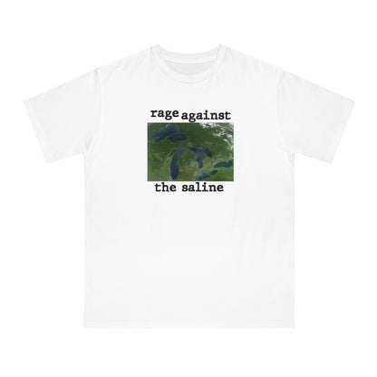 Great Lakes 'Rage Against the Saline' T-Shirt | Unisex Organic