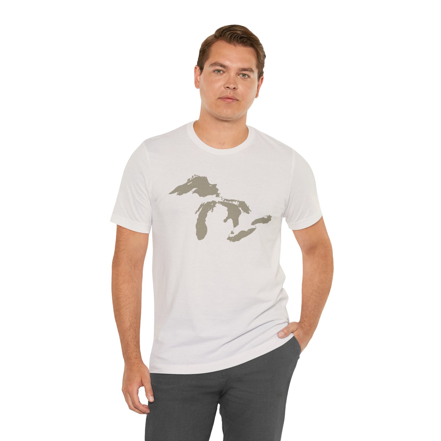 Great Lakes T-Shirt | Unisex Standard - Petoskey Beige