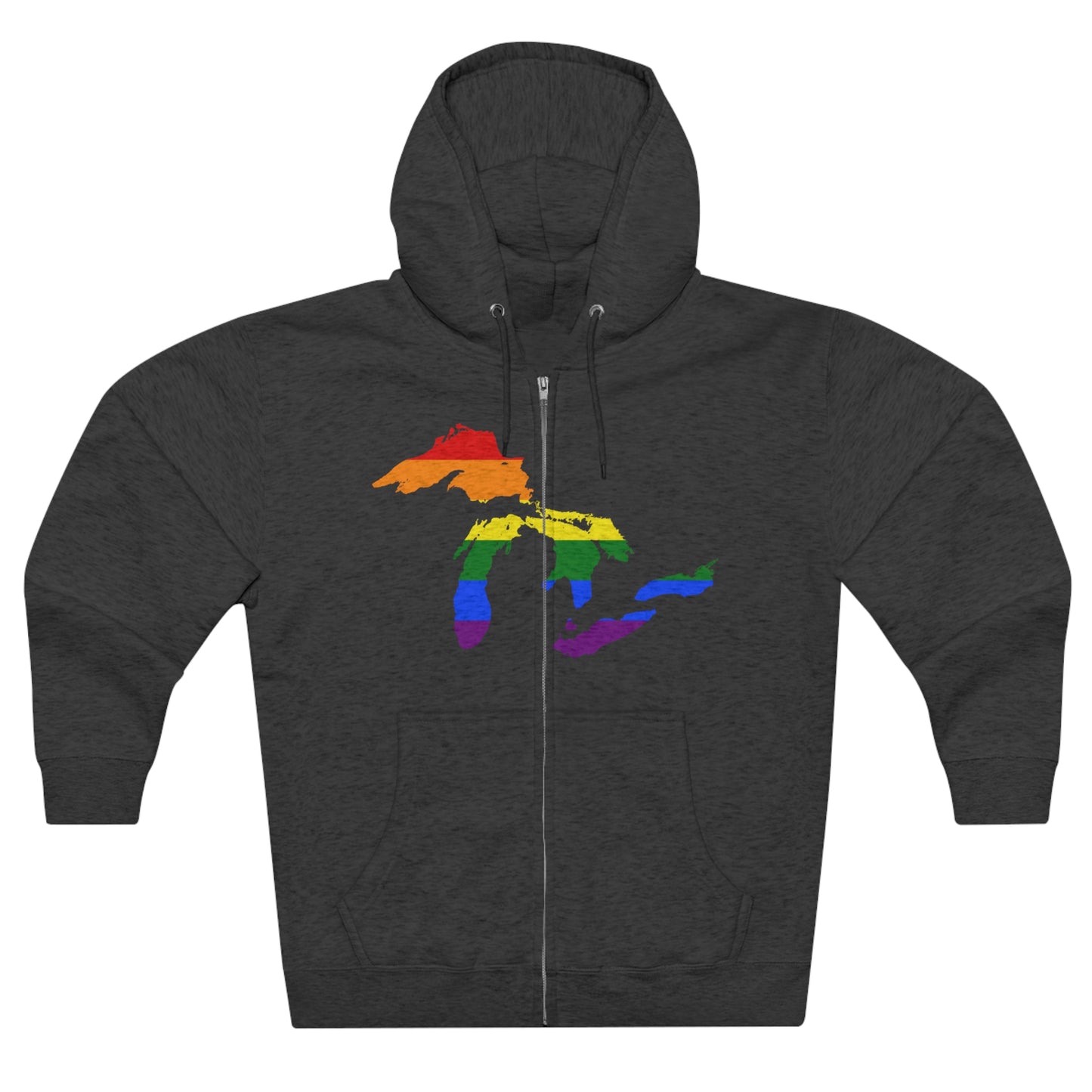 Great Lakes Hoodie (Rainbow Pride Edition) | Unisex Full Zip