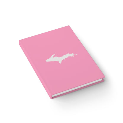 Michigan Upper Peninsula Blank Sketchbook (w/ UP Outline) | '67 Caddie Pink