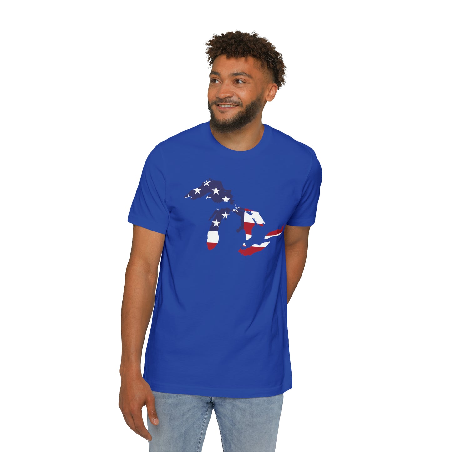 Great Lakes USA Flag T-Shirt | Made in USA