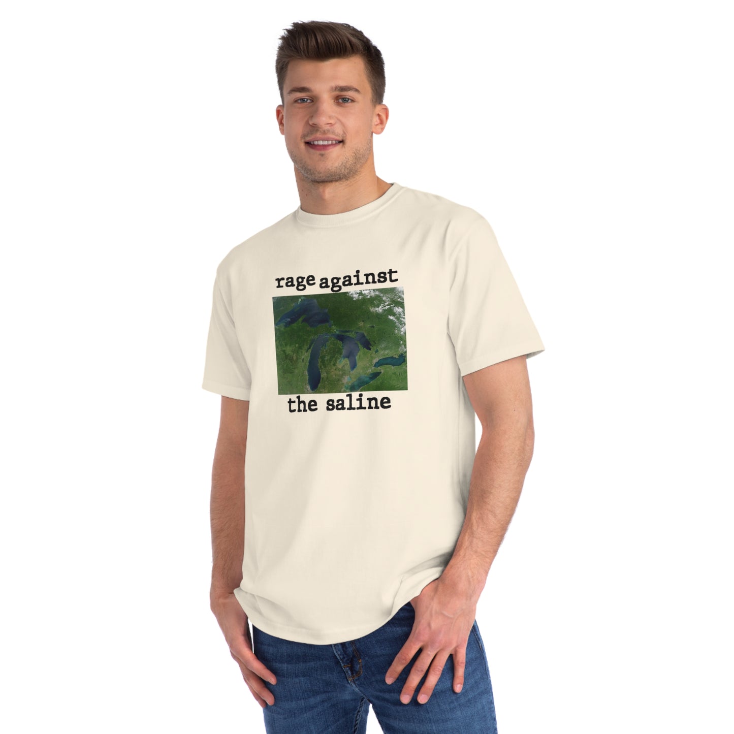 Great Lakes 'Rage Against the Saline' T-Shirt | Unisex Organic