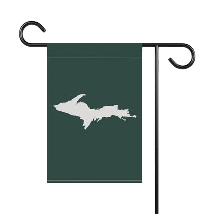 Michigan Upper Peninsula Home & Garden Flag (w/ UP Outline) | Laconic Green